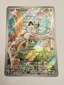 Pokemon Meowth - ME02: Phantasmal Flames (PFL) 106/094 / Illustration Rare Card - Image 1