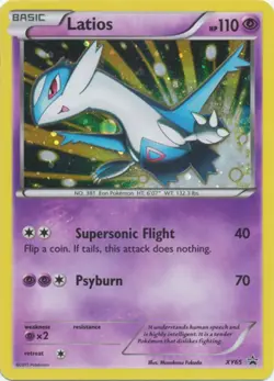 Latios - XY65 - Mega Latios Collection Promo - Holo HP, English Pokemon Promos - Image 1