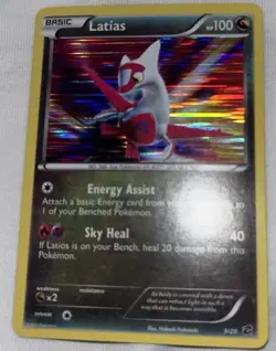Pokemon Latias Dragon Vault Holo Rare Card 9/20 NM Condition - Image 1