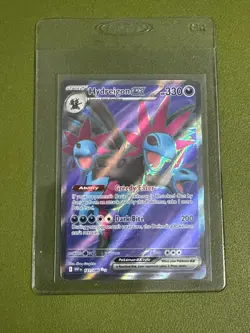 Hydreigon ex Ultra Rare 161/086 White Flare Pokemon English - Image 1