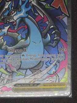 Pokemon TCG Mega Promo - Mega Charizard X EX MEP023 Black Star Promo NM - Image 3