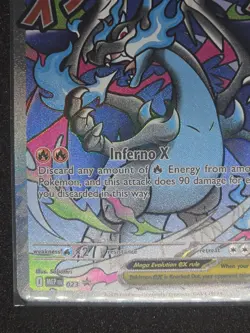 Pokemon TCG Mega Promo - Mega Charizard X EX MEP023 Black Star Promo NM - Image 4