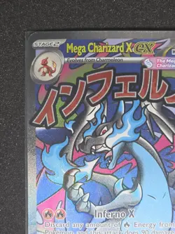 Pokemon TCG Mega Promo - Mega Charizard X EX MEP023 Black Star Promo NM - Image 5