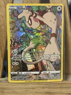 Smeargle TG10/TG30 Pokemon Swsh12 Silver Tempest Trainer Gallery NEAR MINT NM - Image 1