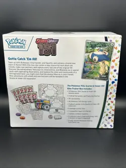 Pokemon Scarlet & Violet 151 Elite Trainer Box Sealed With Acrylic Case 820650853159 - Image 4
