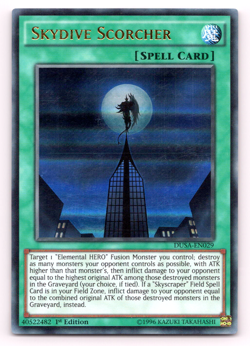 Skydive Scorcher - DUSA-EN029 - Ultra Rare - 1st Edition - Yugioh - Image 1