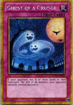 Yugioh Ghost of a Grudge PGLD-EN029 Gold Secret Rare NM - Image 1