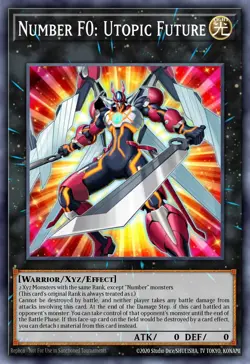 Number F0: Utopic Future MP25-EN270 1st ED Yu-Gi-Oh! ULTRA RARE - Image 1