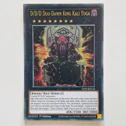 D/D/D Duo-Dawn King Kali Yuga - GFP2-EN142 - Ultra Rare 1st Edition Yugioh - Image 1