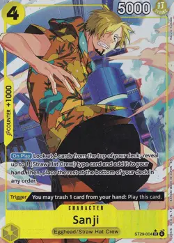 Sanji (Full Art) ST29-004 Starter Deck 29: Egghead Foil - Image 1