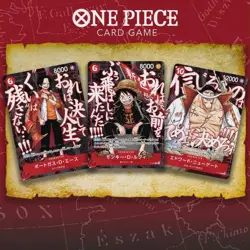 Presale Promo Set Saikyo Jump 2026 Japan One Piece Luffy Ace Whitebeard - Image 1