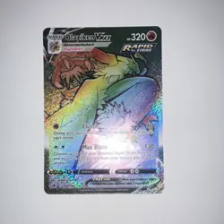Pokemon Blaziken VMAX Secret Rare Full Art Rapid Strike Chilling Reign Holo Card - Image 1