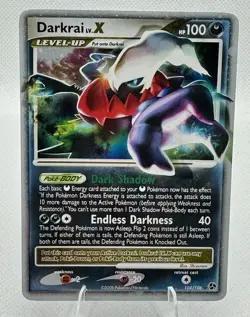 Pokemon TCG Darkrai LV.X Holo Card 104/106 Great Encounters Series Clean NM - Image 1