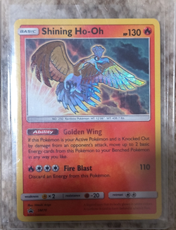 Pokemon Shining Ho-Oh Black Star Promo SM70 Promo Cards Holo 130 HP - Image 1