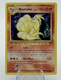 Ninetales - 15/108 - Pokemon Evolutions XY Holo Rare Card NM - Image 1