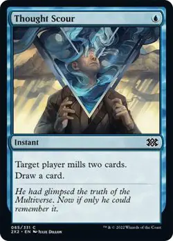 MTG - Thought Scour - Double Masters 2022 - Magic the Gathering - Image 1