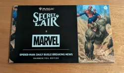 MTG Secret Lair x Marvel's Spider-Man: Daily Bugle Breaking News Rainbow Foil - Image 1