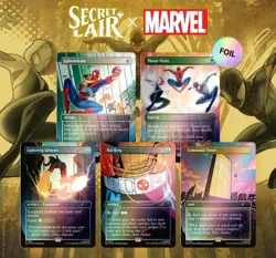 MTG Secret Lair x Marvel's Spider-Man: Daily Bugle Breaking News Rainbow Foil - Image 2