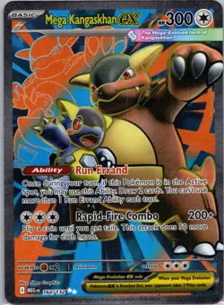 Pokemon TCG Mega Kangaskhan ex 164/132 Mega Evolution Holo NM - Image 1