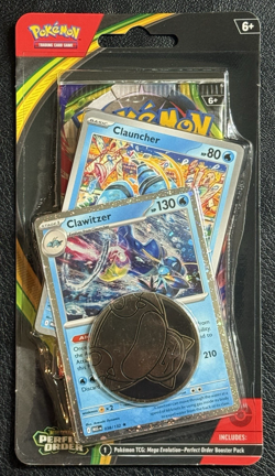Pokemon TCG: Perfect Order Checklane Blister Set of 2 - Steelix + Clawitzer - Image 2