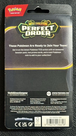 Pokemon TCG: Perfect Order Checklane Blister Set of 2 - Steelix + Clawitzer - Image 3