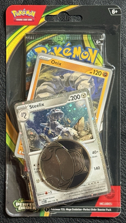 Pokemon TCG: Perfect Order Checklane Blister Set of 2 - Steelix + Clawitzer - Image 4