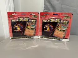 2X Pokemon Mega Evolution ASCENDED HEROES Tech Sticker Collection Charmander - Image 1