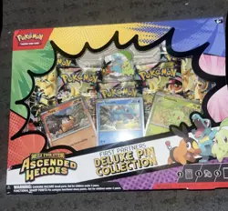 Pokemon TCG Ascended Heroes First Partners Deluxe Pin Collection Mega Evolution - Image 1