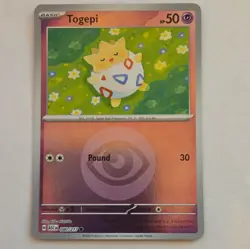 Pokemon TCG - Togepi ASC (Reverse Holo, Energy Pattern) - Image 1