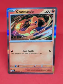 Pokemon TCG Charmander SV03: Obsidian Flames 026/197 Holo Promo Promo - Image 1
