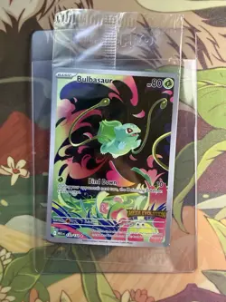 Pokemon TCG Bulbasaur IR 133/132 Mega Evolutions Stamped SEALED! - Image 1