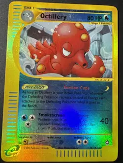 Pokemon TCG Octillery 26/147 Aquapolis Reverse Holo Rare - Image 1