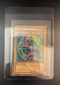 Dark Magician BPT-001 Yu-Gi-Oh TCG Secret Rare Limited Edition Card Played LP - Image 1
