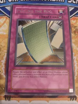 YUGIOH PULLING THE RUG - CP05-EN010 RARE NM - Image 1