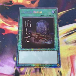 Foolish Burial RA05-EN138 1st Ed. Starlight Rare Rarity Collection V Yu-Gi-Oh! - Image 1