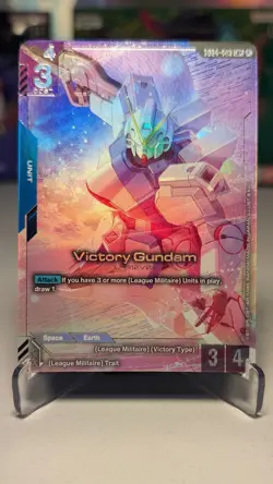 Gundam Card Game - Victory Gundam - GD04-003 - LR+ (ENGLISH) NM - Image 1