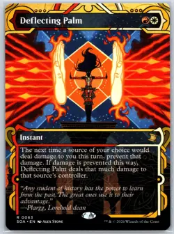 Deflecting Palm Secrets of Strixhaven: Mystical Archive 63 Regular MTG Card NM - Image 1