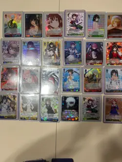 WEISS SCHWARZ ANIME CARD LOT & HANGER BOX BOOSTER PACK 109 CARD LOT - Image 3