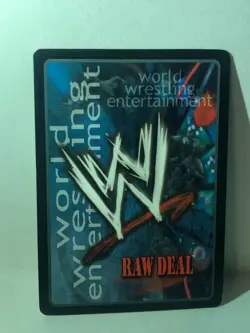 WWE RAW DEAL (2006) "LET ME GET A SHOT IN" Ultra Rare CCG Wrestling Foil Card - Image 2