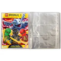 LEGO Ninjago Serie 10 Trading Cards - 1 Leere Sammelmappe + 5 Booster - Image 2