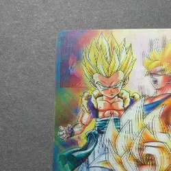 Gotenks Goku Vegeta Dragonball Z 3D Card No.421 Japanese Morinaga From Japan F/S - Image 2