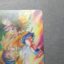 Gotenks Goku Vegeta Dragonball Z 3D Card No.421 Japanese Morinaga From Japan F/S - Image 3