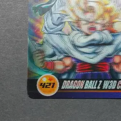 Gotenks Goku Vegeta Dragonball Z 3D Card No.421 Japanese Morinaga From Japan F/S - Image 5