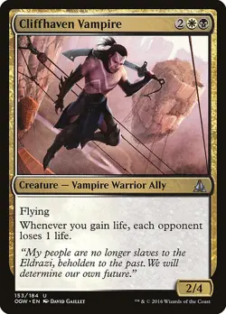 [MTG] Cliffhaven Vampire (153) (OGW) LP-HP - Image 1