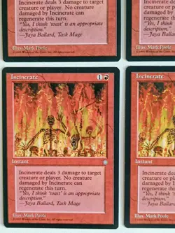 4 x Incinerate | Ice Age | MtG | Magic The Gathering - Image 4