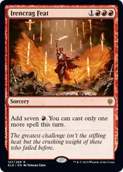 MTG - IRENCRAG FEAT - Throne of Eldraine (R) - Image 1