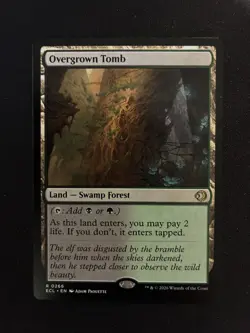 Magic The Gathering: Overgrown Tomb - Image 1