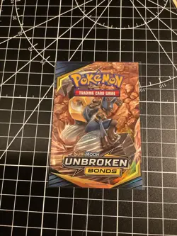 POKEMON 2019 GameStop Sun & Moon UNBROKEN BONDS Holofoil PROMO STICKER - Image 1