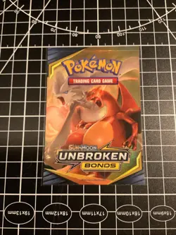 POKEMON 2019 GameStop Sun & Moon UNBROKEN BONDS Holofoil PROMO STICKER - Image 1