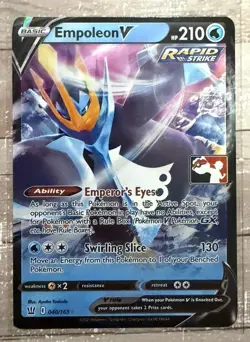 Pokemon TCG - Empoleon V - 040/163 Stamped - Prize Pack Series - Image 1